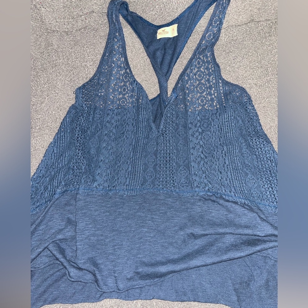 Women’s hollister racer back tank top